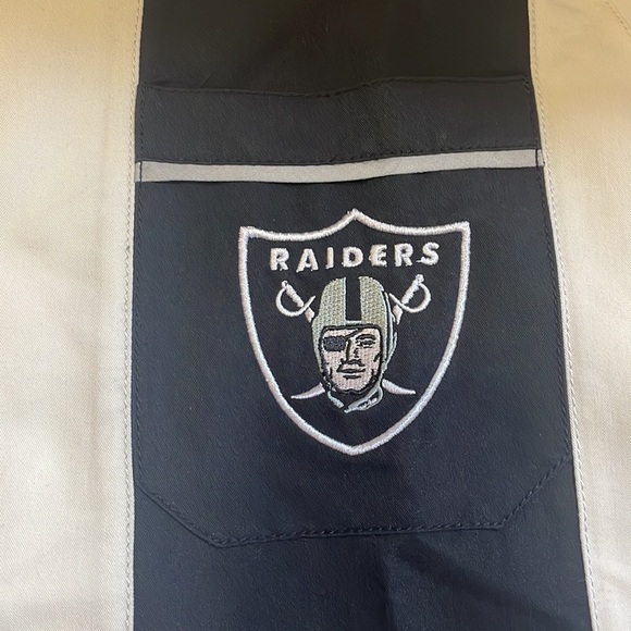 NWOT NFL team apparel Raiders men's short sleeve - Picture 2 of 8